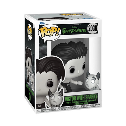 Frankenweenie Victor with Sparky Funko Pop! Vinyl Figure and Pop! Buddy #2038