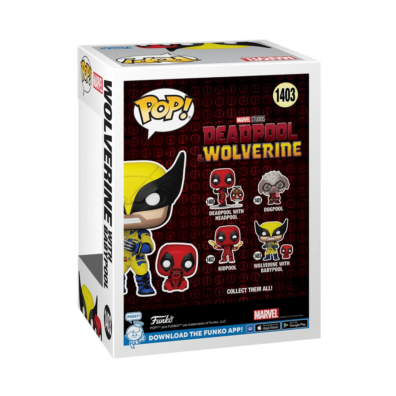 Funko Pop! & Buddy: Deadpool & Wolverine- Wolverine with Babypool