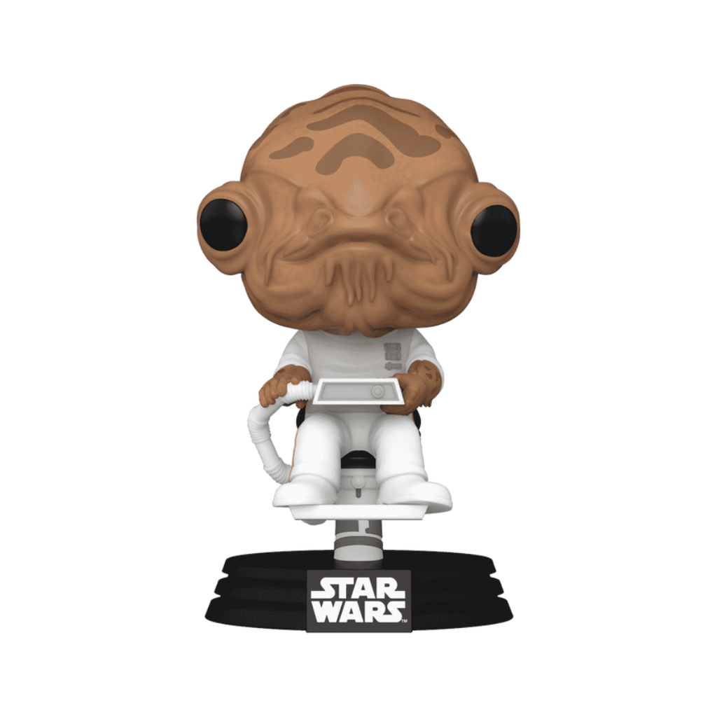 Star Wars Admiral Ackbar with Chair Funko Pop! Exclusive Vinyl Figure #617