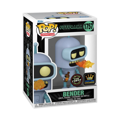 Futurama Bender CHASE Funko Pop! Exclusive Vinyl Figure #1757