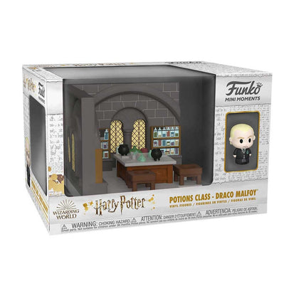 Harry Potter Draco Malfoy Mini Moments Mini-Figure Diorama Playset