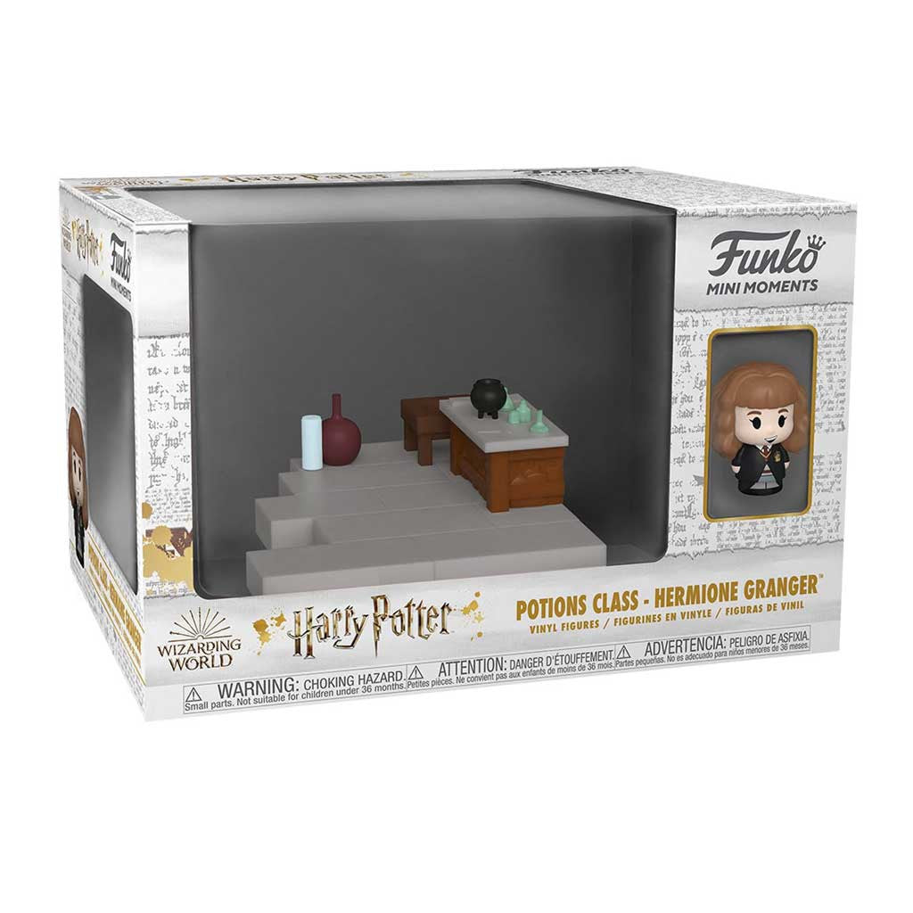 Harry Potter Hermione Granger Mini Moments Mini-Figure Diorama Playset
