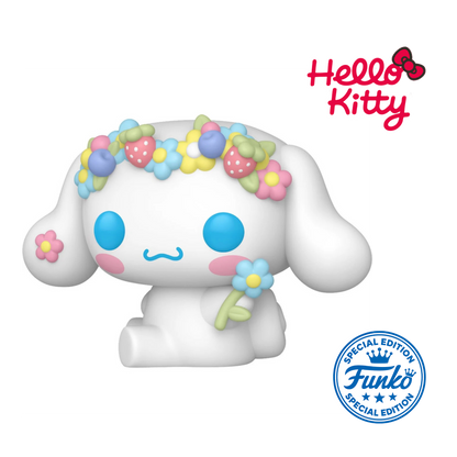 Hello Kitty Cinnamoroll with Flower Funko Pop! Exclusive Vinyl Figure #149