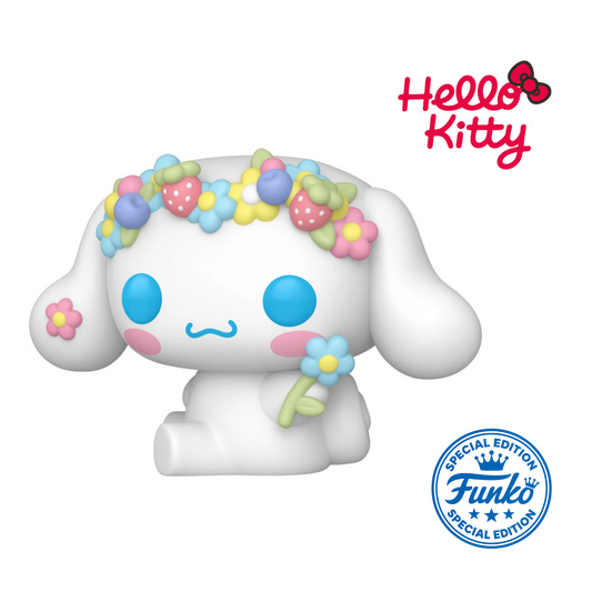 Hello Kitty Cinnamoroll with Flower Funko Pop! Exclusive Vinyl Figure #149