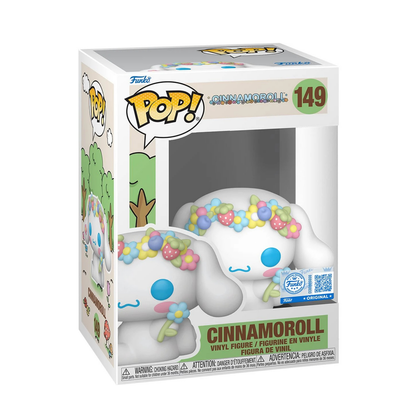 Hello Kitty Cinnamoroll with Flower Funko Pop! Exclusive Vinyl Figure #149