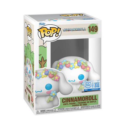 Hello Kitty Cinnamoroll with Flower Funko Pop! Exclusive Vinyl Figure #149