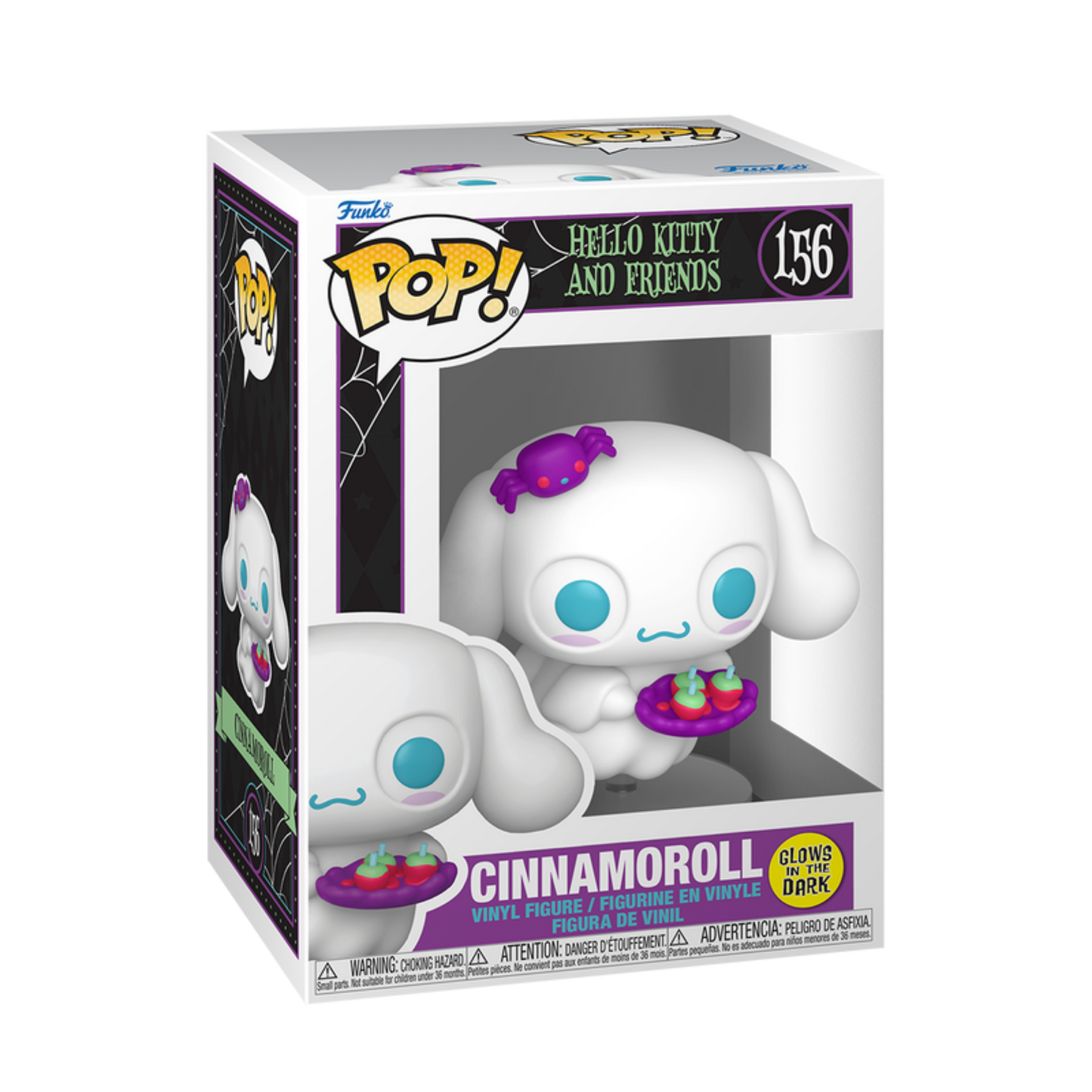 Hello Kitty and Friends Cinnamoroll Spooky Glow-in-the-Dark Funko Pop! Vinyl Figure #156