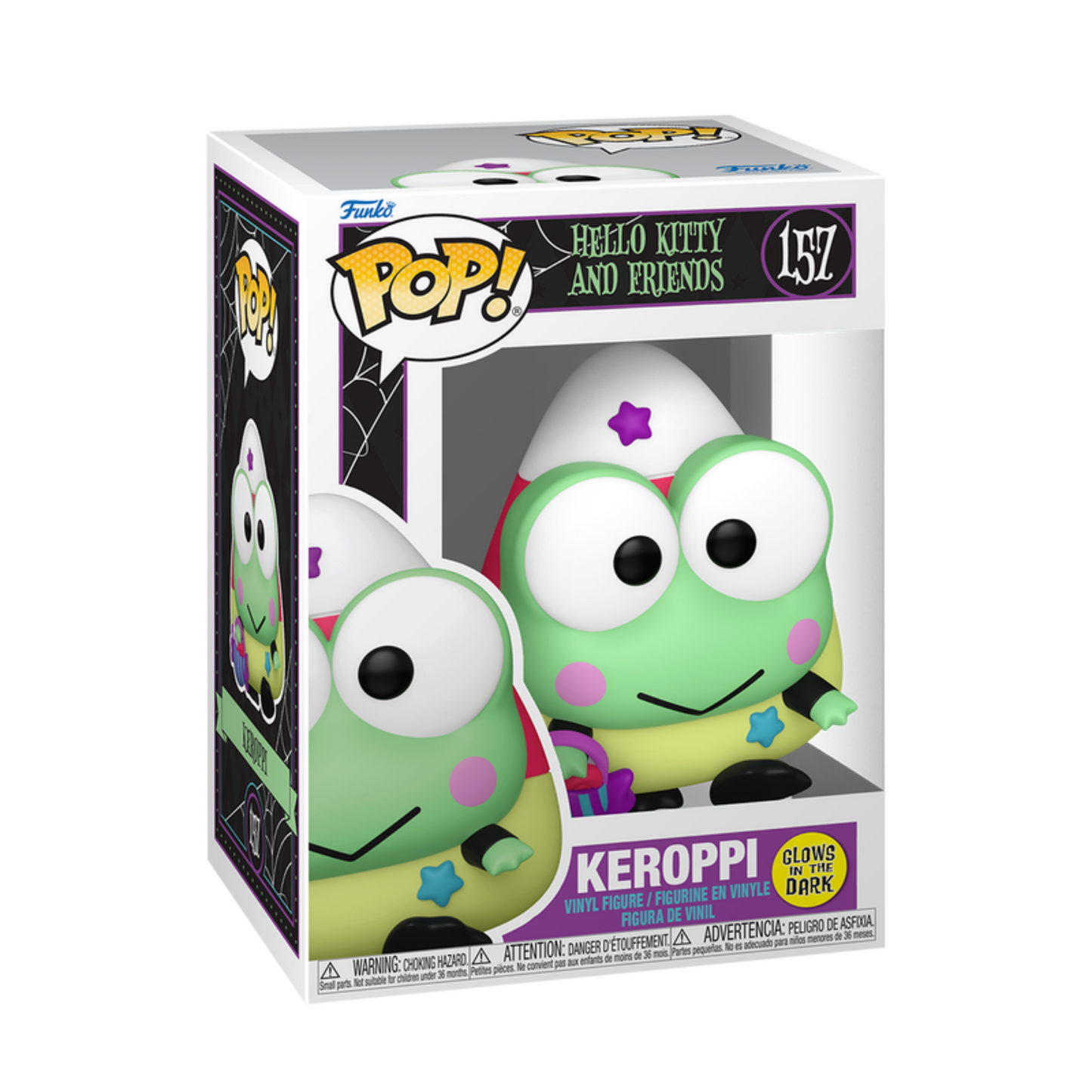 Hello Kitty and Friends Keroppi Spooky Glow-in-the-Dark Funko Pop! Vinyl Figure #157