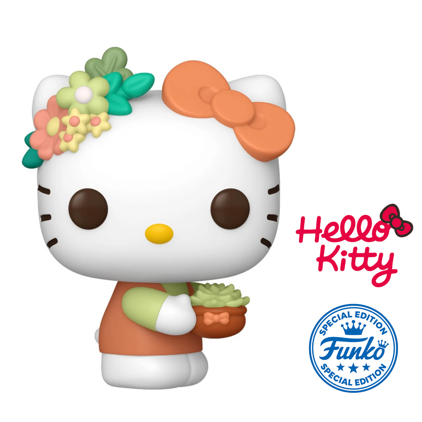 Hello Kitty with Plant Funko Pop! Exclusive Vinyl Figure #148