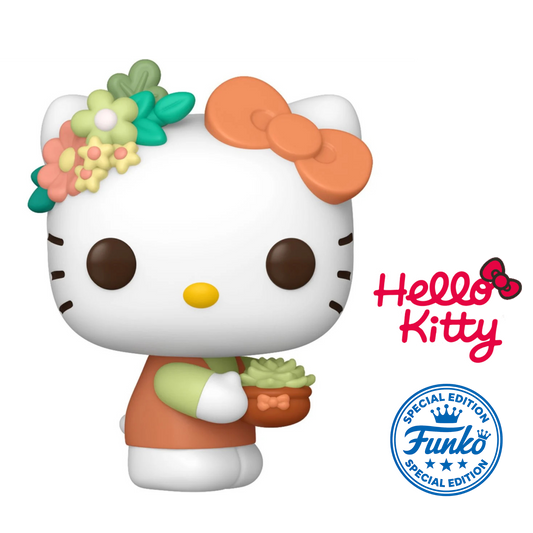 Hello Kitty with Plant Funko Pop! Exclusive Vinyl Figure #148