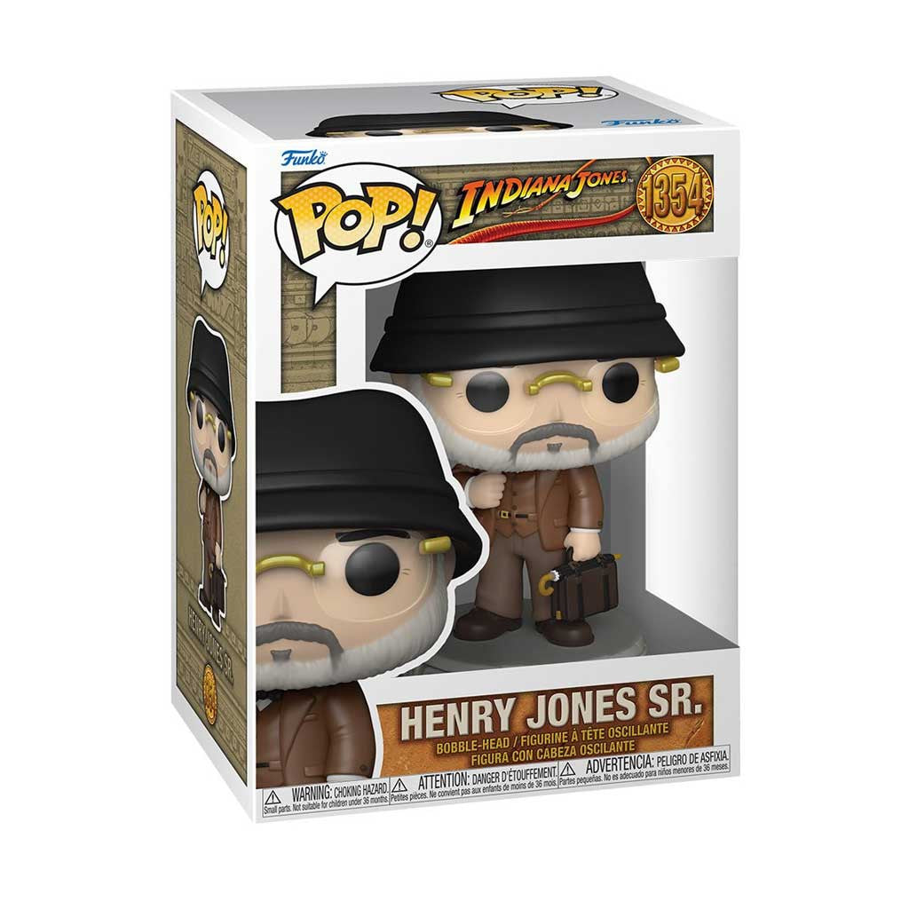 Indiana Jones Raiders of the Lost Ark Henry Jones Sr. Pop! Vinyl Figure #1354
