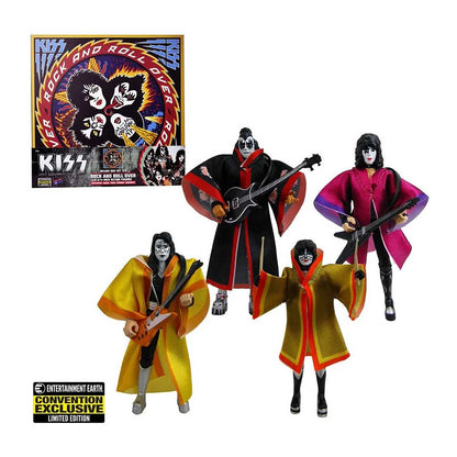 KISS Rock and Roll Over 3 3/4-Inch Action Figure Deluxe Box Set - Convention Exclusive