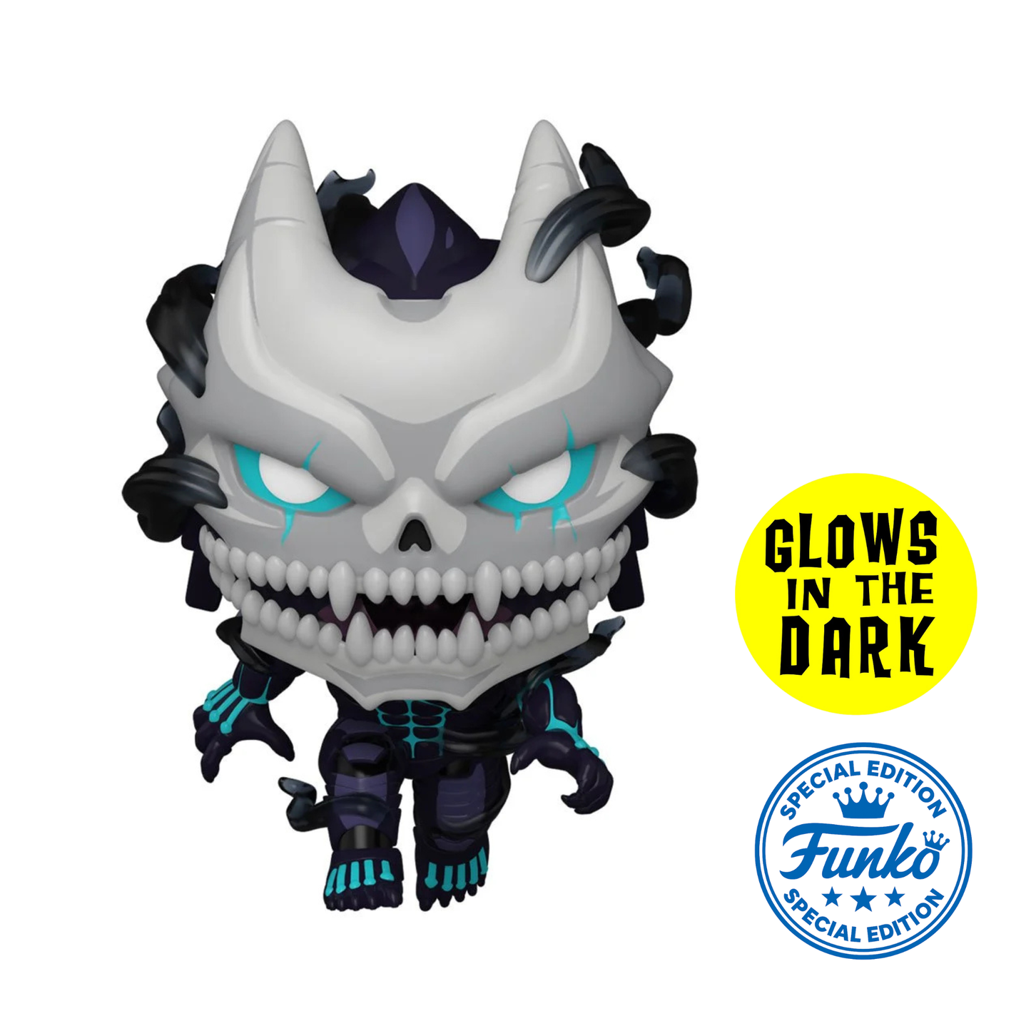 Kaiju No. 8 (Uncontrollable) Glow-in-the-Dark Funko Pop! Exclusive Vinyl Figure #2326