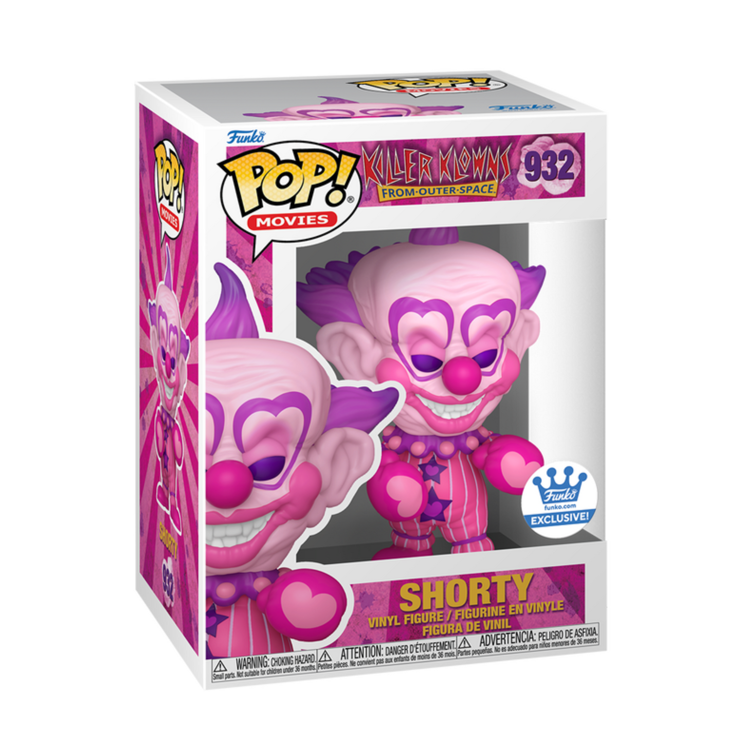 Killer Klowns from Outer Space Shorty Valentine Funko Pop! Vinyl Figure #932