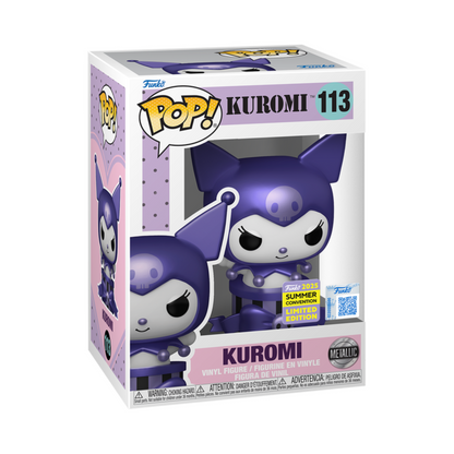 Kuromi in Gift Box Metallic Funko Pop! Exclusive Vinyl Figure #113