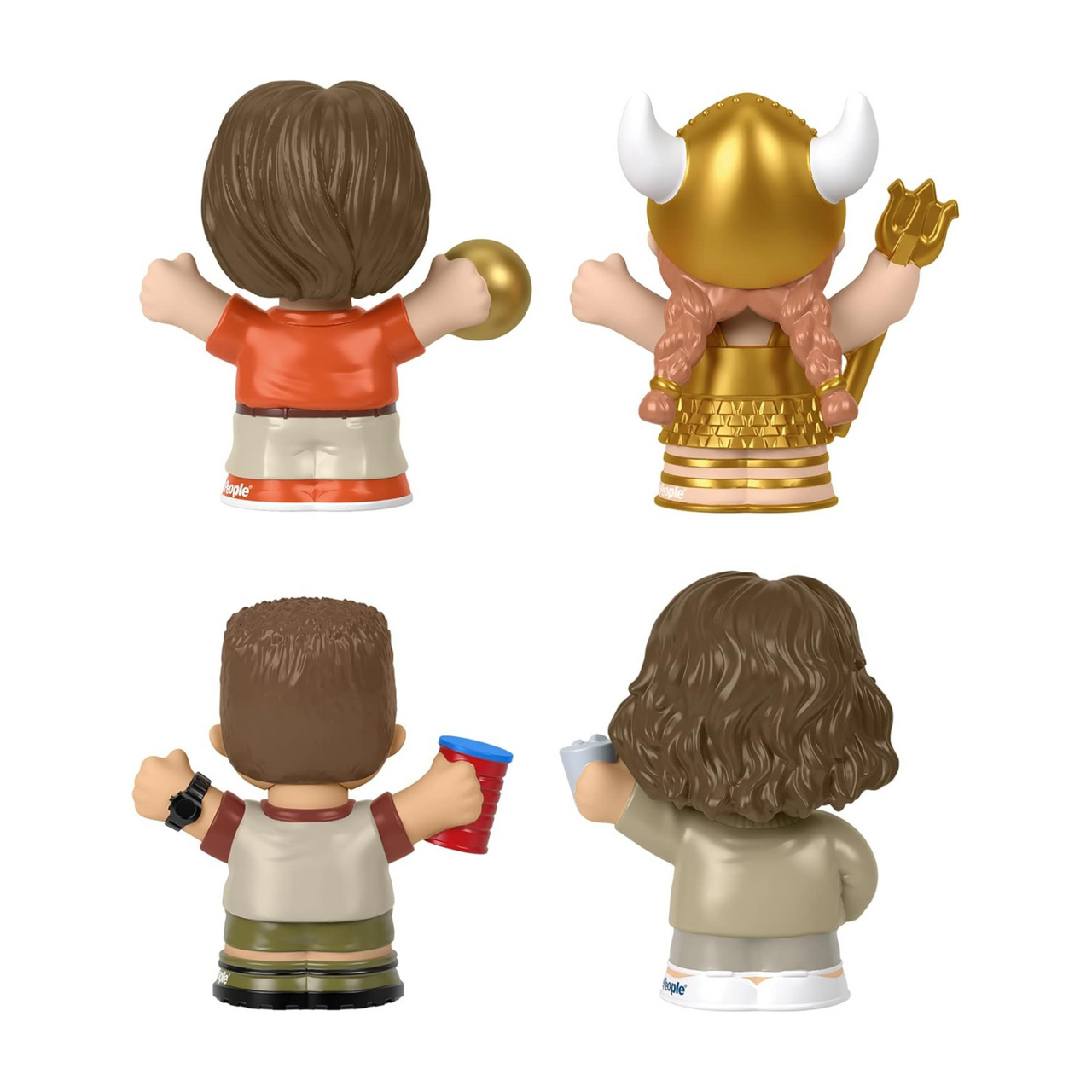 Little People Collector The Big Lebowski Movie Special Edition Set for Adults & Fans, 4 Figures in a Display Package