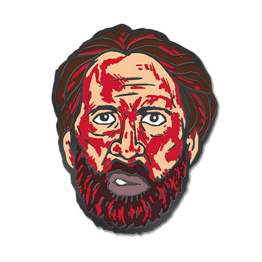 Mandy Red Miller Head Enamel Pin