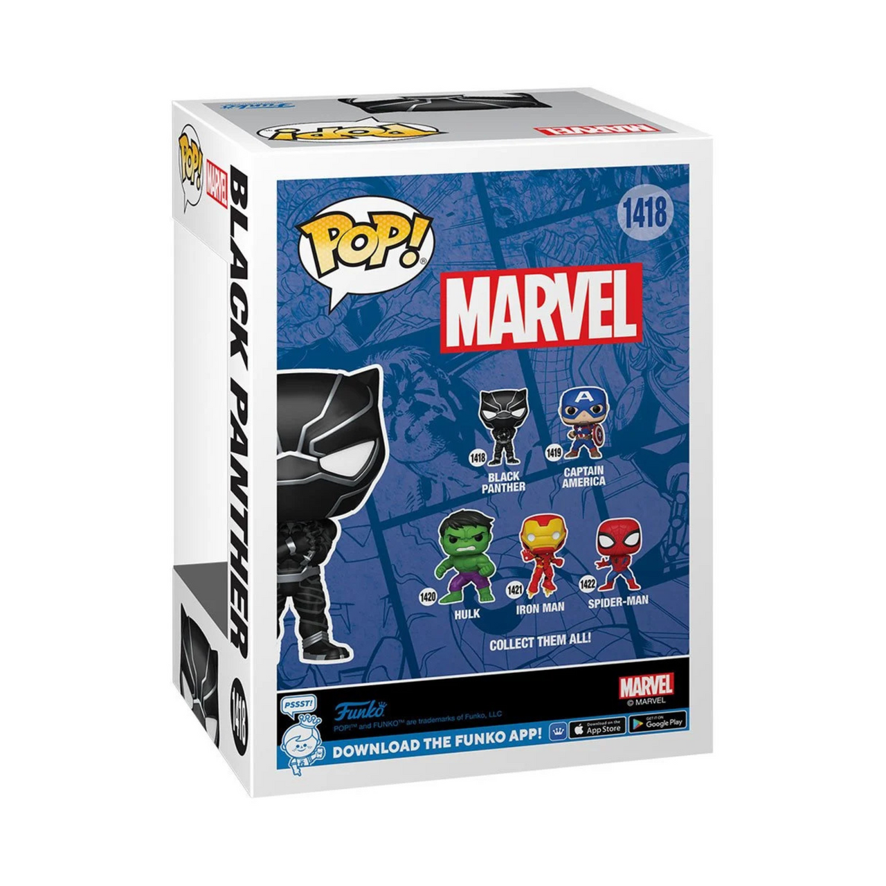 Marvel New Classics Black Panther Funko Pop! Vinyl Figure #1418