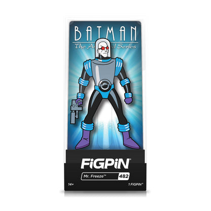 Mr. Freeze Batman the Animated Series FiGPiN Enamel Pin is #482 in the collection