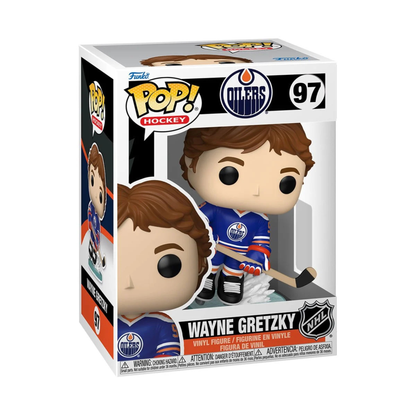 NHL Legends Oilers Wayne Gretzky Rookie Card Funko Pop! Vinyl Figure #97