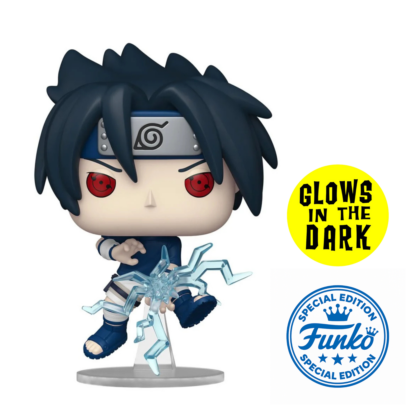 Naruto Sasuke Uchiha Chidori Glow-in-the-Dark Funko Pop! Exclusive Vinyl Figure #1969