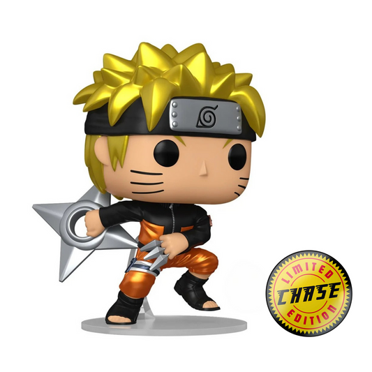 Naruto Shippuden CHASE Naruto Uzumaki with Shuriken Funko Pop! Vinyl Figure #1843