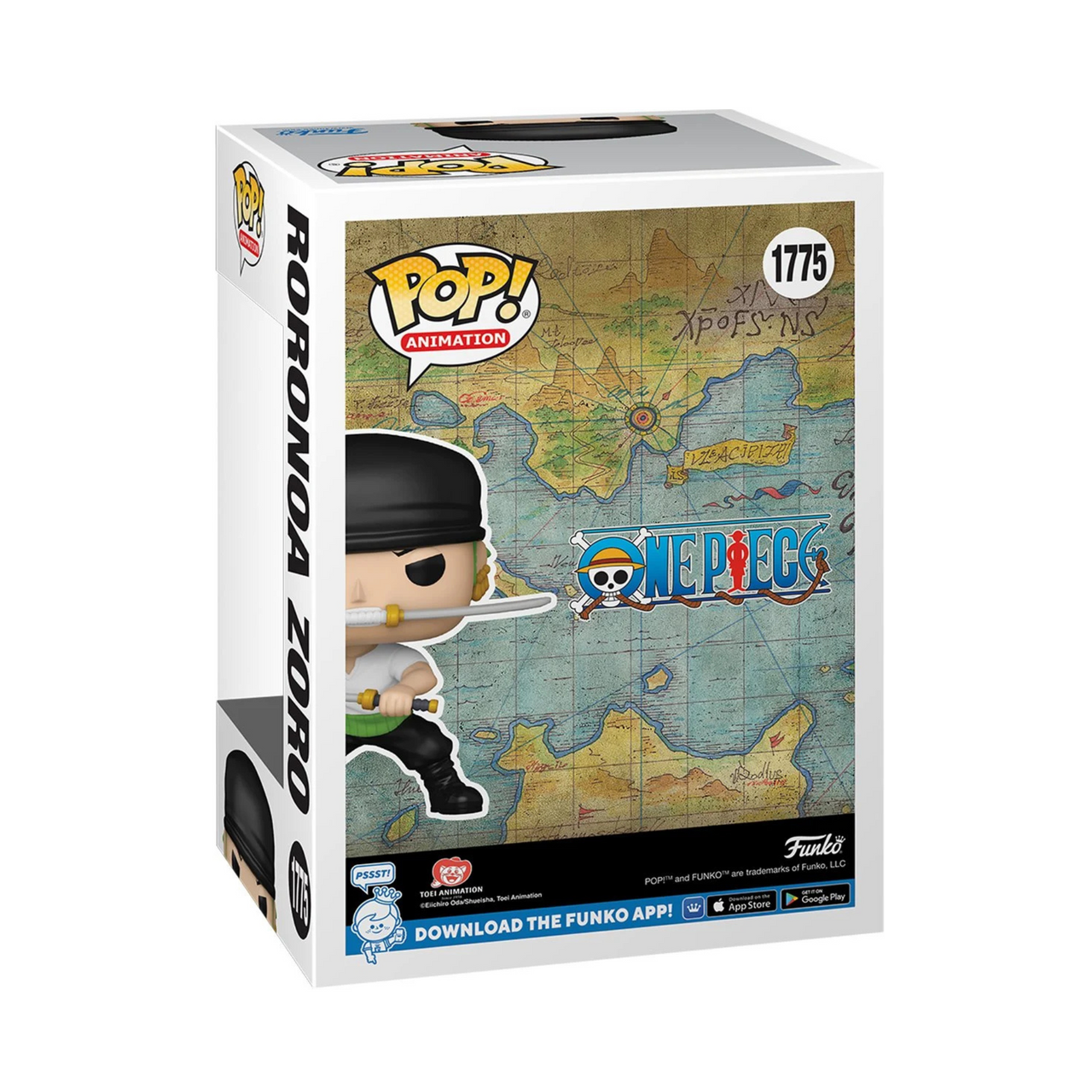 One Piece Roronoa Zoro with Swords CHASE Funko Pop! Vinyl Figure #1775