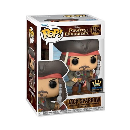 Pirates of the Caribbean Jack Sparrow Funko Pop! Exclusive Vinyl Figure #1482