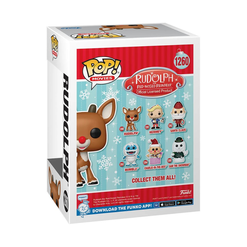 Rudolph the Red-Nosed Reindeer Rudolph Pop! Vinyl Figure #1260