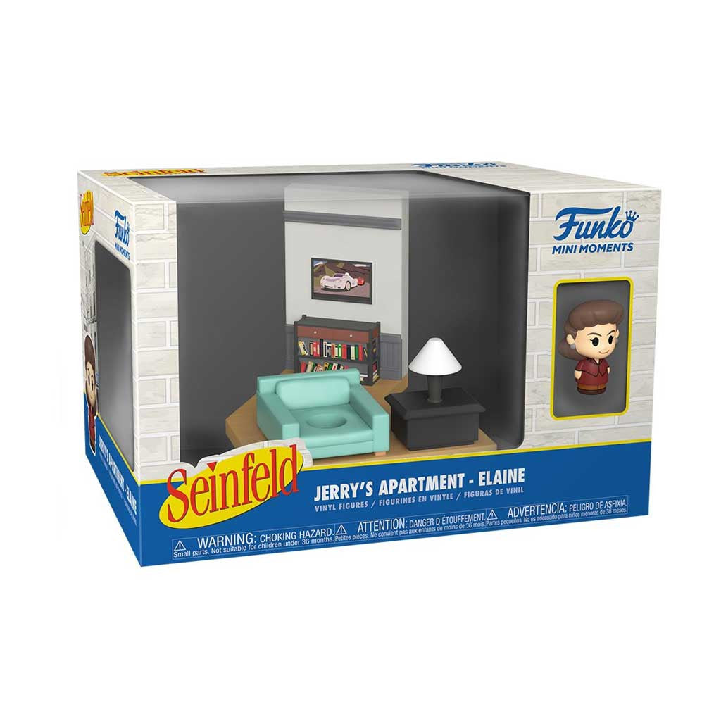 Seinfeld Elaine Mini Moments Mini-Figure Diorama Playset