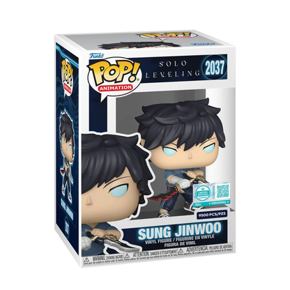 Solo Leveling Sung Jinwoo Upgrade Funko Pop! Limited Edition 9500 pcs Vinyl Figure #2037