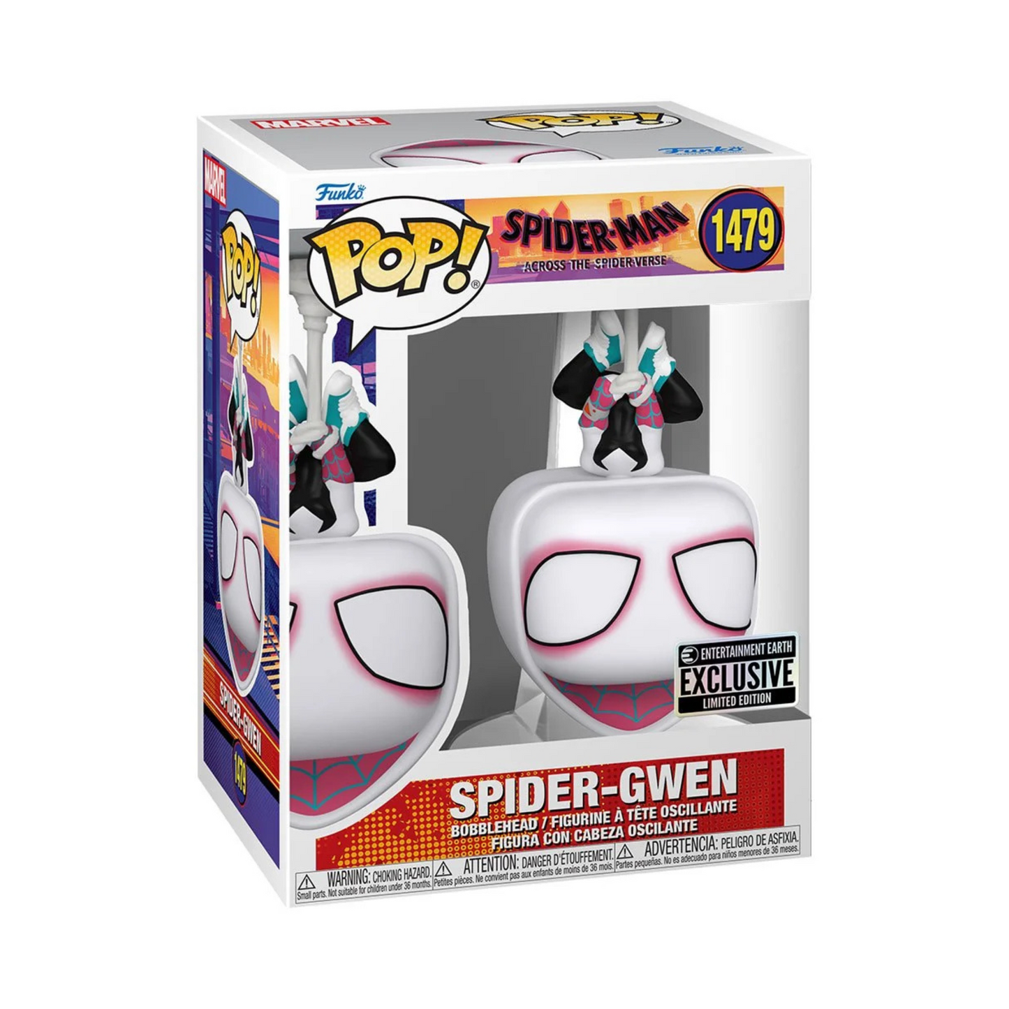 Spider-Man: Across the Spider-Verse Spider-Gwen Funko Pop! Exclusive Vinyl Figure #1479