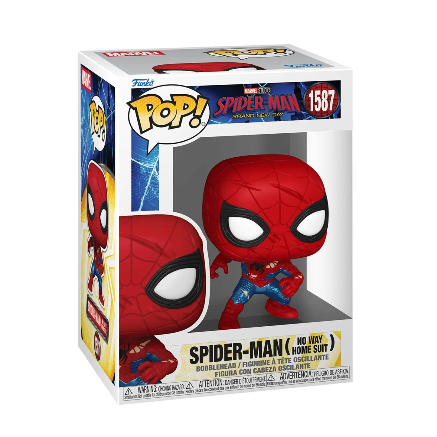 Spider-Man: Brand New Day Spider-Man No Way Home Suit Funko Pop! Vinyl Figure #1587