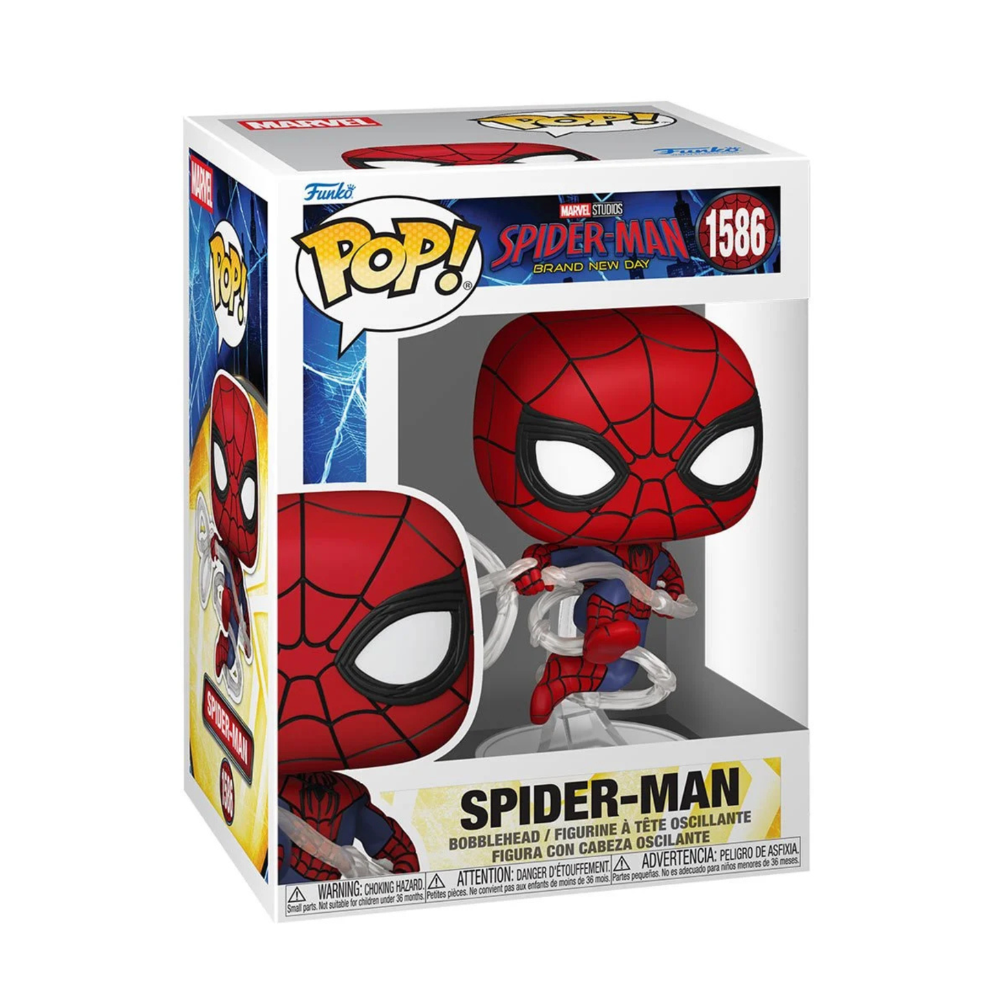 Spider-Man: Brand New Day Spider-Man Swinging Funko Pop! Vinyl Figure #1586