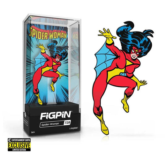 Spider-Woman FiGPiN Enamel Pin Exclusive #728