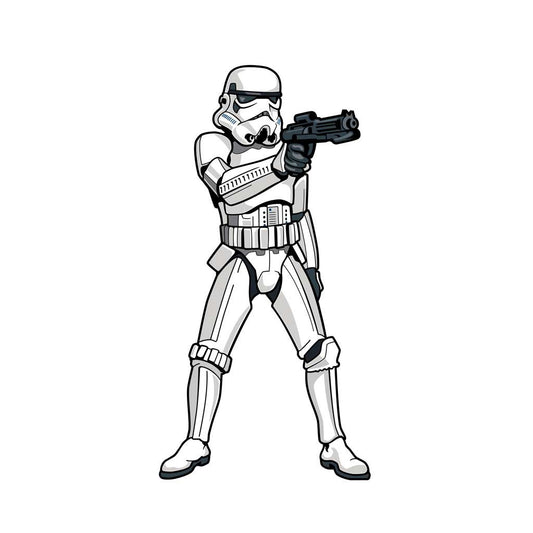 Star Wars A New Hope Stormtrooper with Blaster FiGPiN Enamel Pin #703