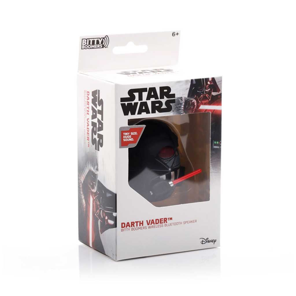 Star Wars Darth Vader with Lightsaber and Red Eyes Bitty Bitty Boomers Bluetooth Mini-Speaker