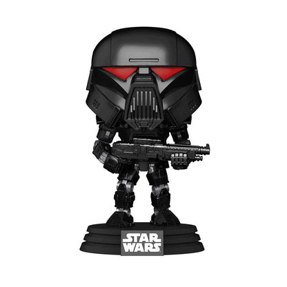 Star Wars The Mandalorian Dark Trooper Battle Pop! Vinyl Figure #466