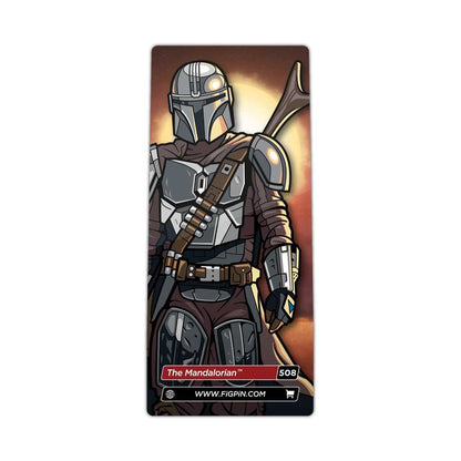 Star Wars The Mandalorian FiGPiN Enamel Pin #508 close up