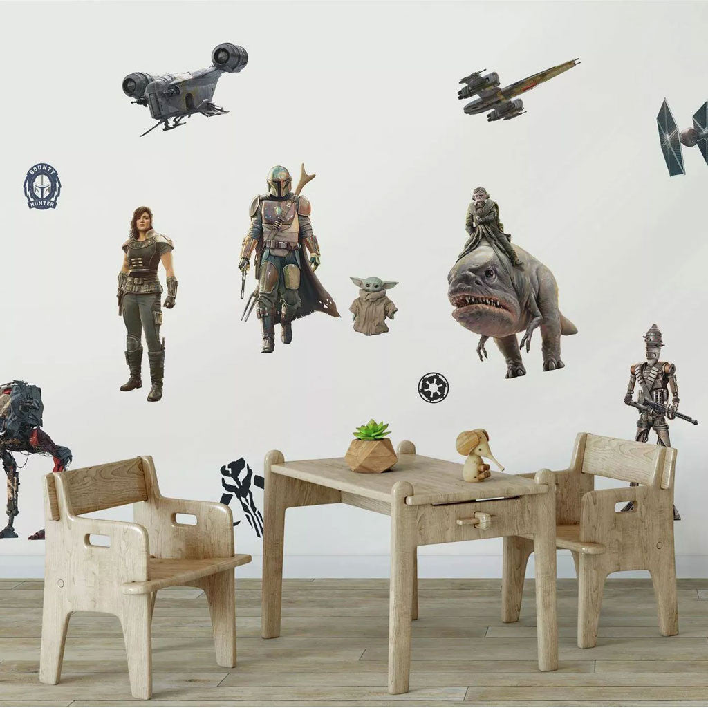 Star Wars The Mandalorian Wall Decals