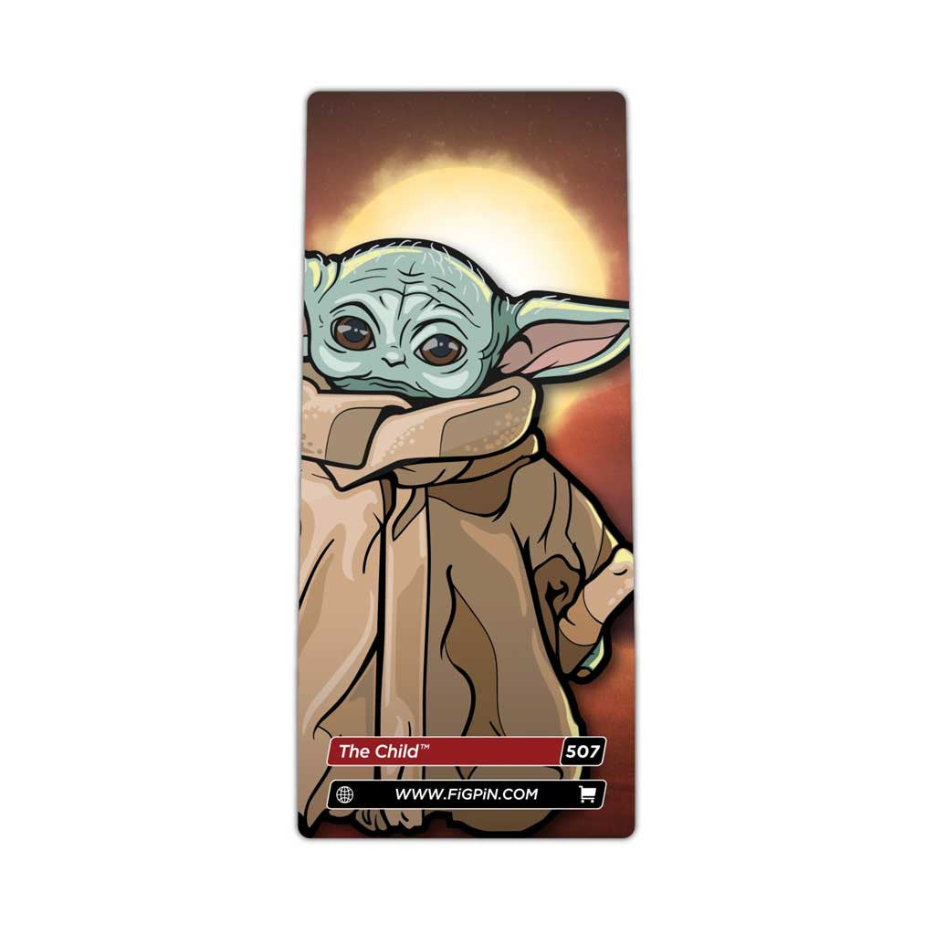 Star Wars The Mandalorian The Child FiGPiN Enamel Pin #507 baby yoda