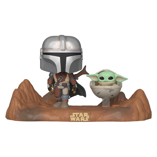 Star Wars The Mandalorian and Child Pop! Vinyl Figure Television Moments #390