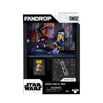 Star Wars Ahsoka Tano Vs Maul Fandrop Figure Diorama
