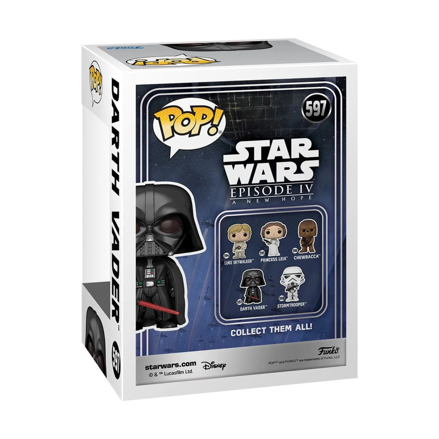 Star Wars Classics Darth Vader Funko Pop! Vinyl Figure #597