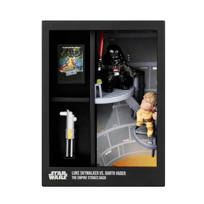 Star Wars Luke Skywalker Vs Darth Vader Fandrop Figure Diorama