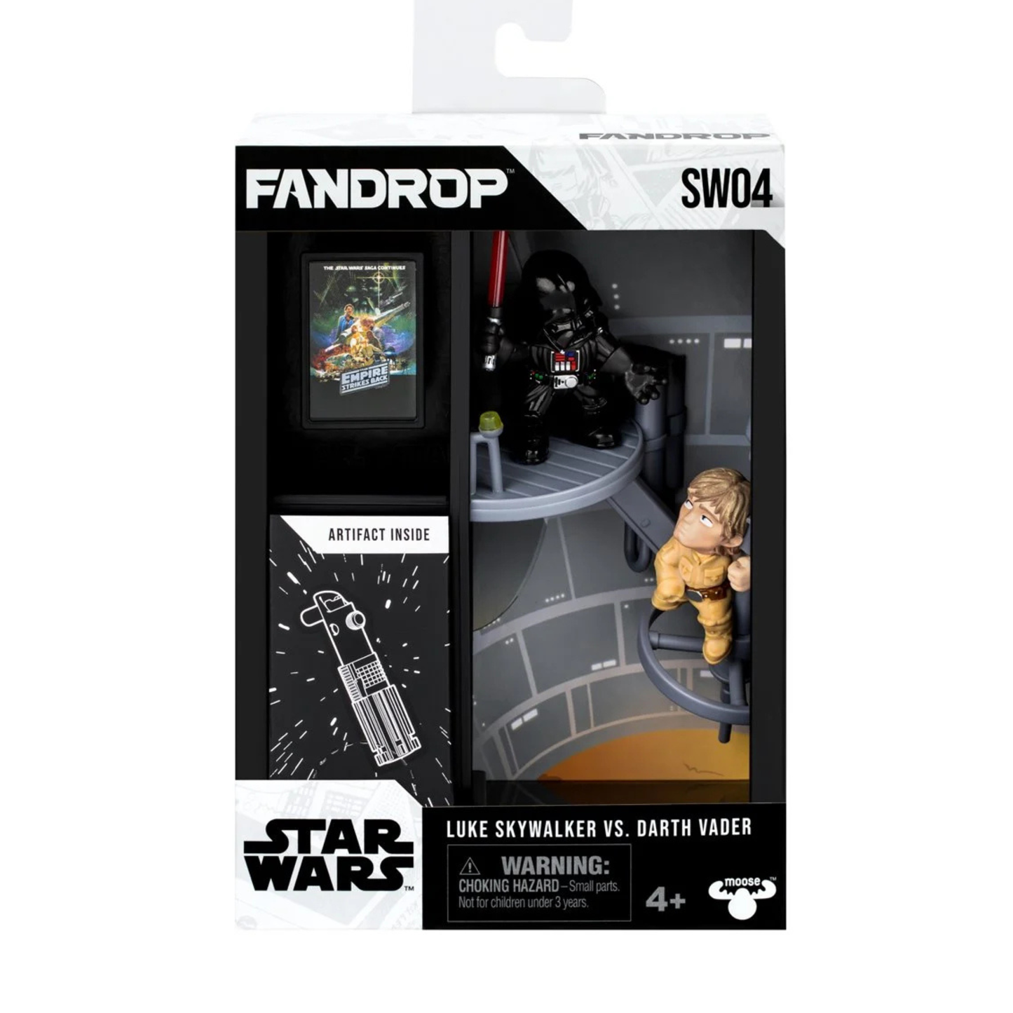 Star Wars Luke Skywalker Vs Darth Vader Fandrop Figure Diorama