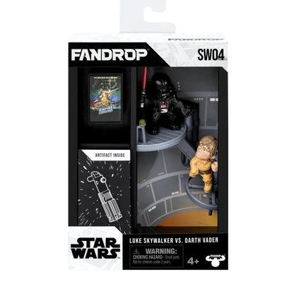 Star Wars Luke Skywalker Vs Darth Vader Fandrop Figure Diorama