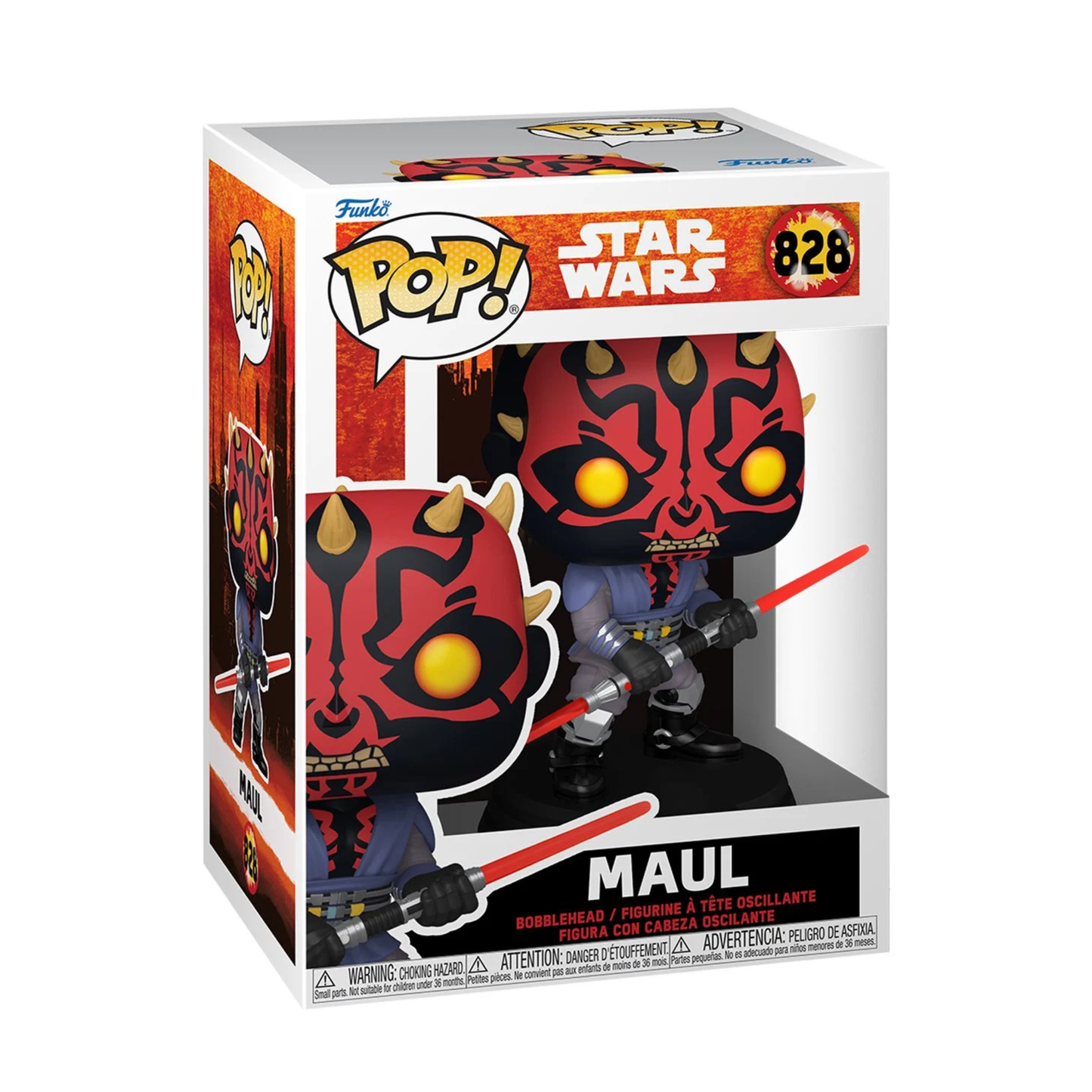 Star Wars Maul Shadow Lord Maul Funko Pop! Vinyl Figure #828