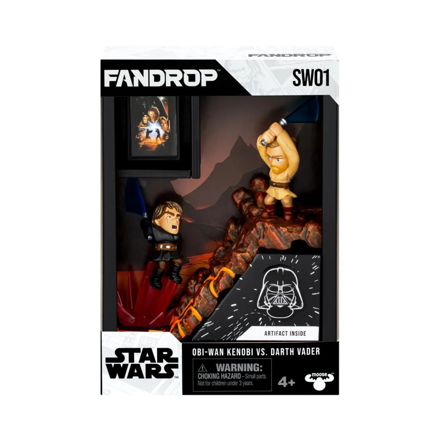 Star Wars Obi-Wan Kenobi Vs Darth Vader Fandrop Figure Diorama