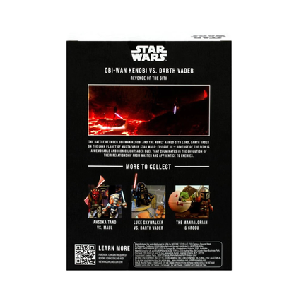 Star Wars Obi-Wan Kenobi Vs Darth Vader Fandrop Figure Diorama